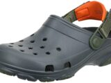Crocs Classic All-terrain Clog K, Obstrucción Unisex Adulto, Gris Slate Grey Multi, 43 44 EU